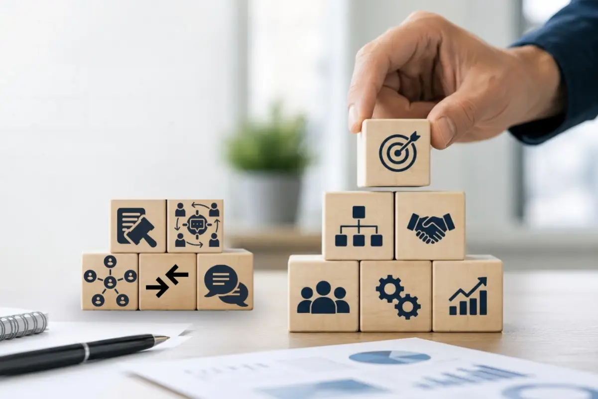 aree di intervento organizzazione aziendale