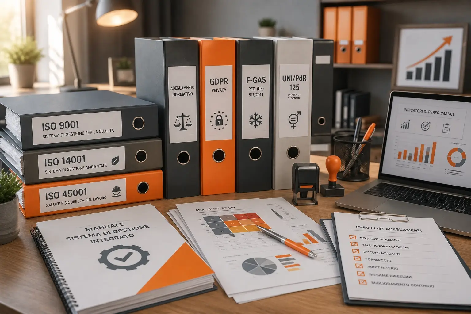 Consulenza per certificazioni ISO e adeguamento normativo per aziende
