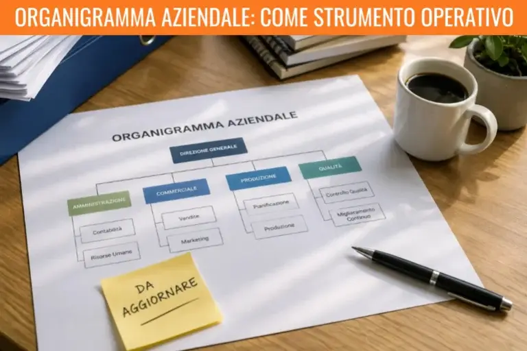 organigramma aziendale come strumento operativo